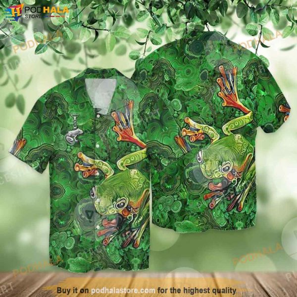 Gifts For Sweet Love Frog Funny Hawaiian Shirt