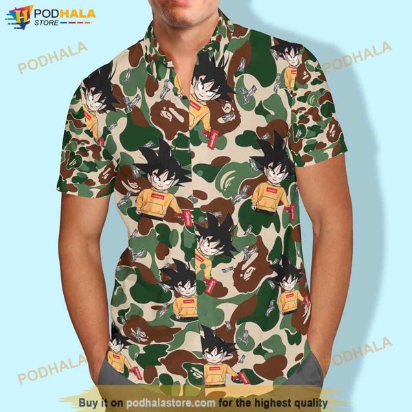 Goku Anime Manga Dragon Ball Funny Hawaiian Shirt