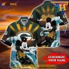 Green Bay Packers NFL Customized Hawaiian Shirt Mickey Surfings Summer Gift For Fans