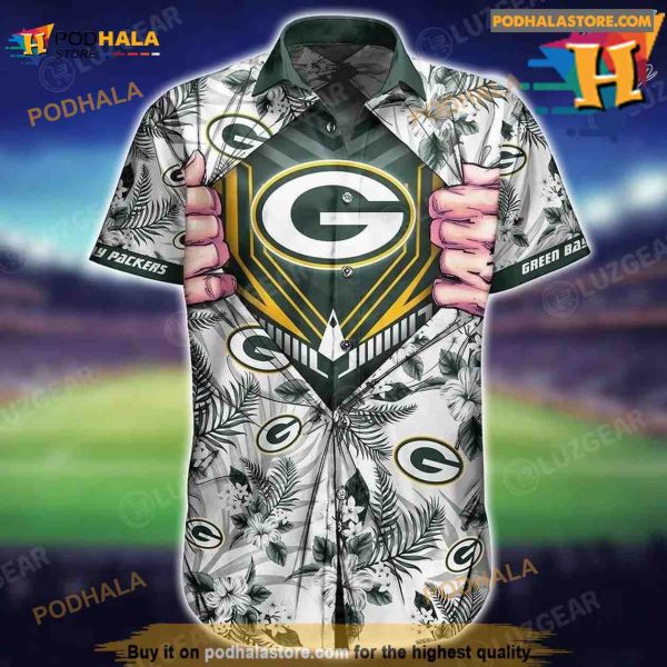 Green Bay Packers NFL Football Hawaiian Shirts Summer For Big Fans Gift