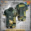 Green Bay Packers NFL Hawaiian Shirt Skull Printed 3D Summer For Best Fans