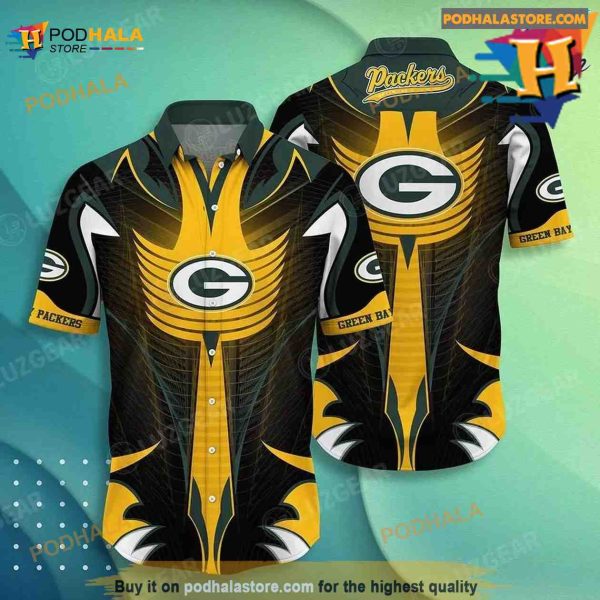 Green Bay Packers NFL Hawaiian Shirt Trending Beach Shirt For Awesome Fans