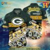 Green Bay Packers NFL Hawaiian Shirt Tropical Pattern 3D Printed Beach Shirt