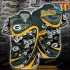 Green Bay Packers NFL Hawaiian Shirt Tropical Pattern Beach Shirts Gift For Sports Fans