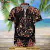 Guitar Print Funny Hawaiian Shirt