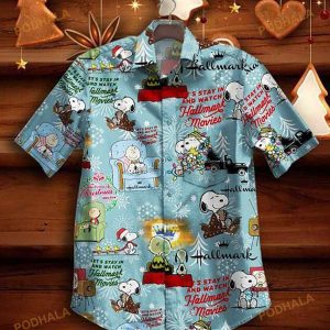 Hallmark Snoopy Funny Hawaiian Shirt