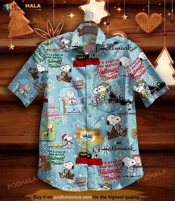 Hallmark Snoopy Funny Hawaiian Shirt