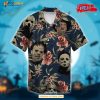 Halloween Michael Myers Jason Voorhees Freddy Krueger Leatherface Hawaiian Shirt