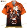 Happy Halloween Jason Voorhees Print Funny Hawaiian Shirt