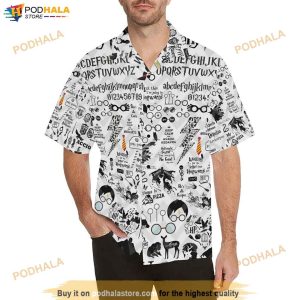 Harry Potter Seamless Funny Hawaiian Shirt