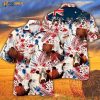 Hereford Cattle Australian Flag 3D Funny Hawaiian Shirt