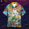 Hippie Cats Peace Life Color Aloha 3D Funny Hawaiian Shirt