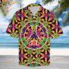 Hippie Peace Freaks Cats 3D Funny Hawaiian Shirt