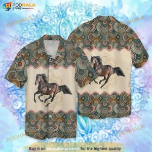 Horse Mandala Funny Hawaiian Shirt