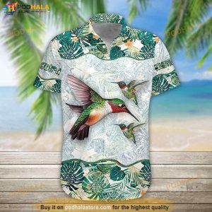 Hummingbird Funny Hawaiian Shirt