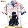 Independence Day Star Wars Darth Vader With Beer Funny Hawaiian Shirt