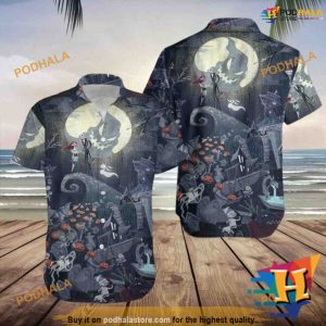 Jack Skellington Halloween Xmas Hawaiian Shirt