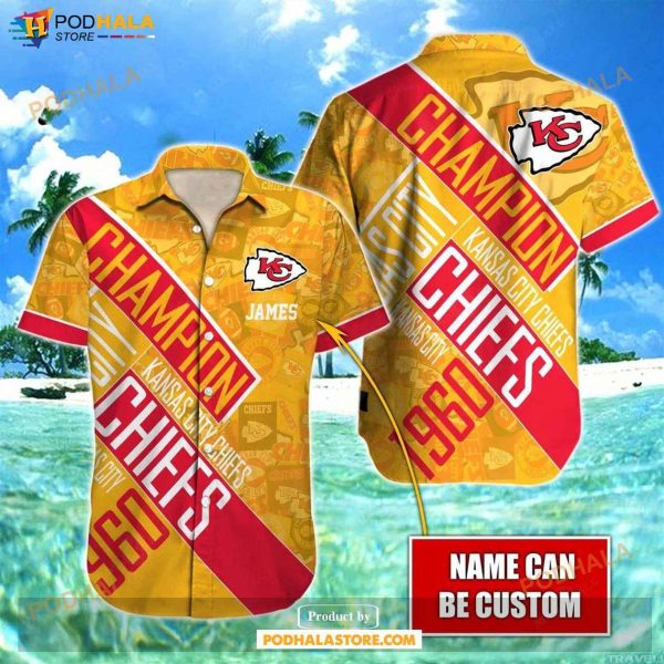 Kansas City Chiefs NFL Hawaiian Shirt Personalized