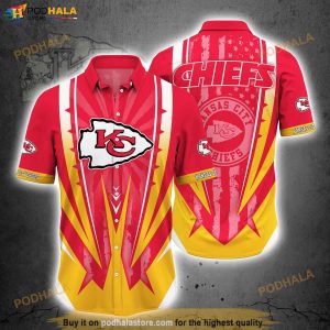 Kansas City Chiefs NFL Logo Hawaiian Shirt