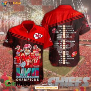 Kansas City Chiefs Super Bowl Lvii Hawaiian Shirt