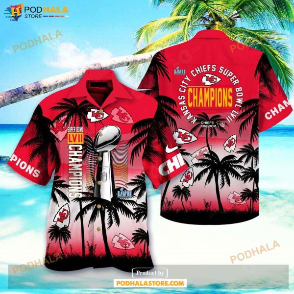 Kansas City Chiefs Super Bowl NFL Football Team Hawaiian Shirt