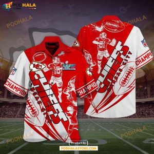 Kansas City Chiefs Super Bowl NFL Football Team Hawaiian Shirt For Fans