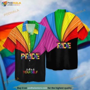 LGBT Pride Dare To Be Yourself Funny Hawaiian Shirt