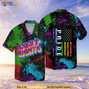 LGBT Rights American Pride Funny Hawaiian Shirt