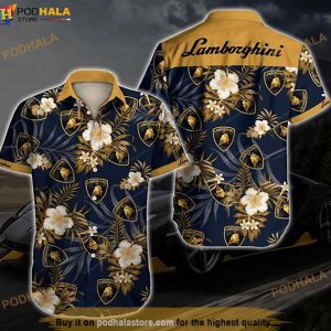 Lamborghini Funny Hawaiian Shirt