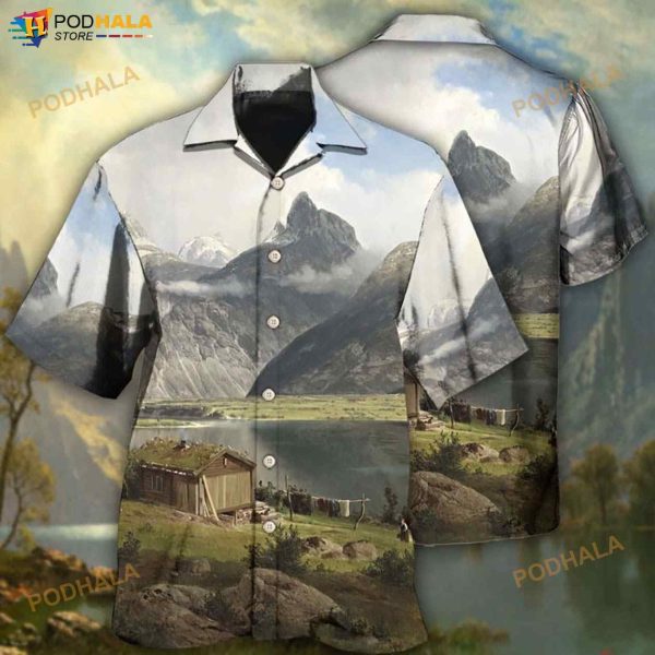 Landscape Beautiful View 3D Funny Hawaiian Shirt