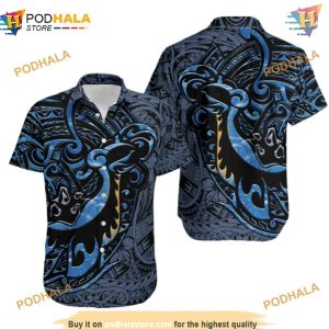 Lapras Polynesian Design Hawaiian Shirt