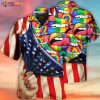 Lgbt Lip Love Style 3D Funny Hawaiian Shirt