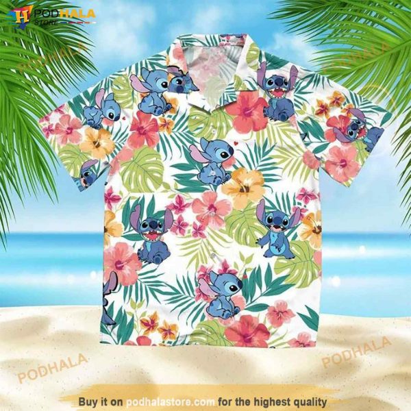 Lilo And Stitch Cute Ii Funny Hawaiian Shirt