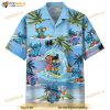 Lilo And Stitch Print Funny Hawaiian Shirt