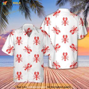 Lobster Kramer Seinfeld Hawaii Cosmo 90s Halloween Funny Hawaiian Shirt