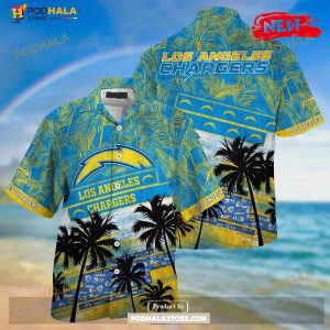 Los Angeles Chargers NFL Hawaiian Shirt