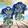 Los Angeles Rams NFL Skateboarding Skull Collection Hawaiian Shirt