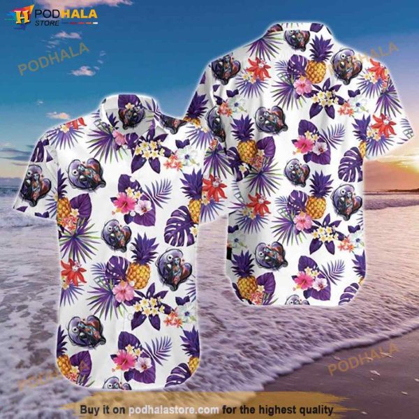 Love Jack Skellington Funny Hawaiian Shirt