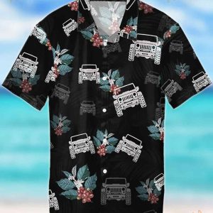 Love Jeep Car Funny Hawaiian Shirt