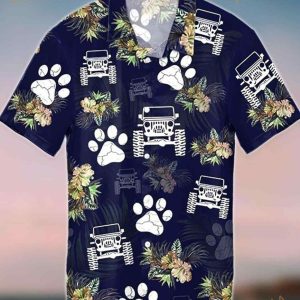 Love Jeep Car Iv Funny Hawaiian Shirt