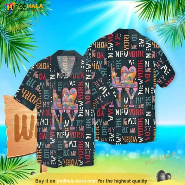 Love Newyork Funny Hawaiian Shirt