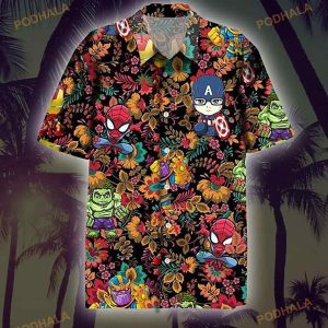 Marvel Funny Hawaiian Shirt