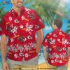 Men Kansas City Chiefs Football Floral Aloha Hawaiian Shirt Summer Vacation