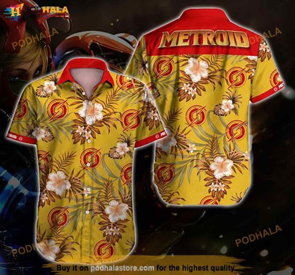 Metroid Funny Hawaiian Shirt