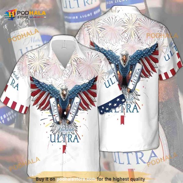 Michelob Ultra Beer Funny Hawaiian Shirt