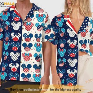 Mickey Disney 4th of July Hawaiian Shirt