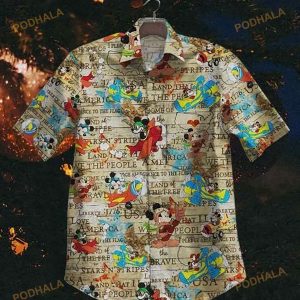 Mickey Ii Funny Hawaiian Shirt