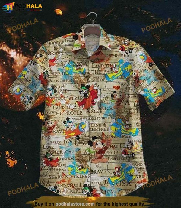 Mickey Ii Funny Hawaiian Shirt