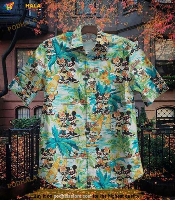 Mickey Iii Funny Hawaiian Shirt