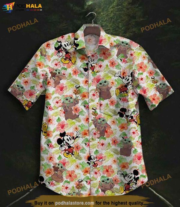 Mickey Iv Funny Hawaiian Shirt